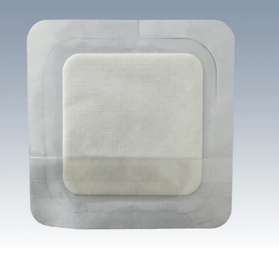 Produktabbildung TRIGOtüll komb adhesive 6cm x 7cm